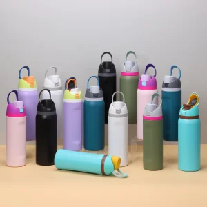 1l stainless steel insulated wholesale thermos flask with handle and lid 1081601w