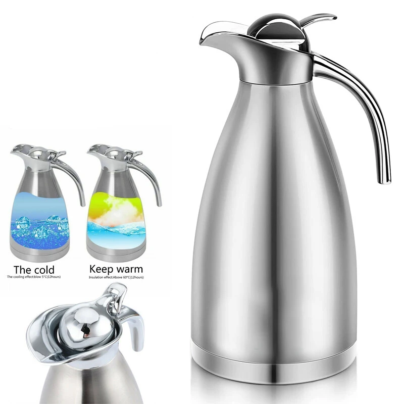 2 thermal coffee carafes