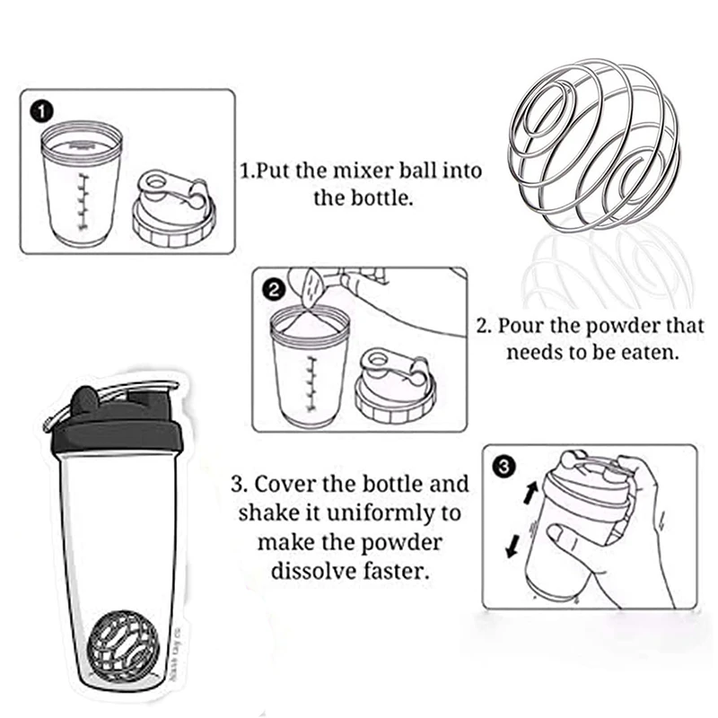 4 how to use protein shaker bottles with mix ball sports water bottle to mix