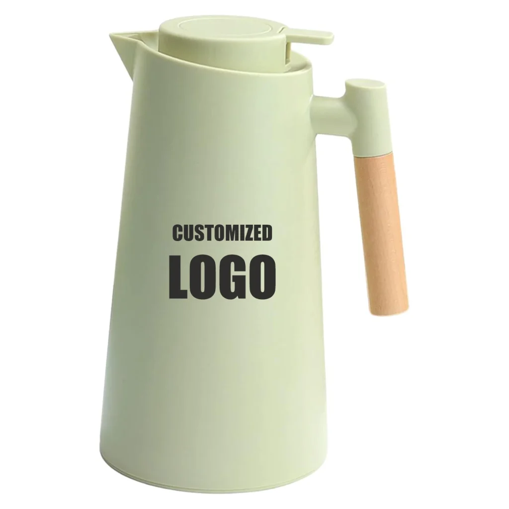 7 customn double walled vacuum coffee pot