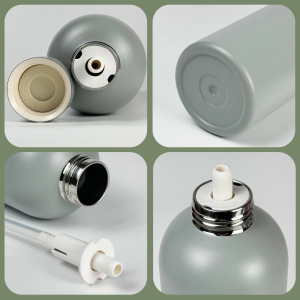 custom insulated portable stainless steel thermos flask 1081604w