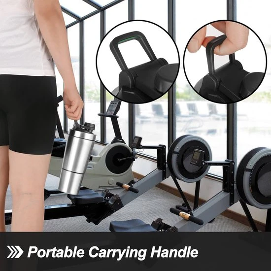 stainless steel protein shaker bottle 700ml leak proof, bpa free with mixer ball and detachable storage cup