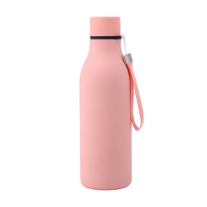 rubber painting soft touch stainless steel vacuum flask for travel 1081603w