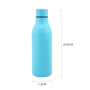 rubber painting soft touch stainless steel vacuum flask for travel 1081603w