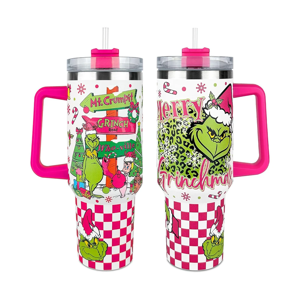 1.3 40oz travel tumbler uv printing