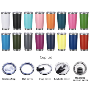 20oz stainless steel custom insulation tumblers with leakproof lid 1081601t