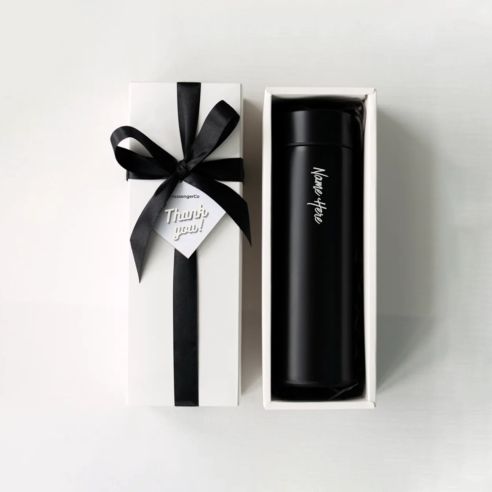 5 custom thermos flask gift package box