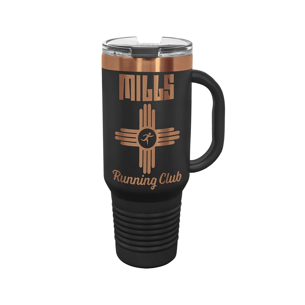 8 copper 40oz travel tumblers
