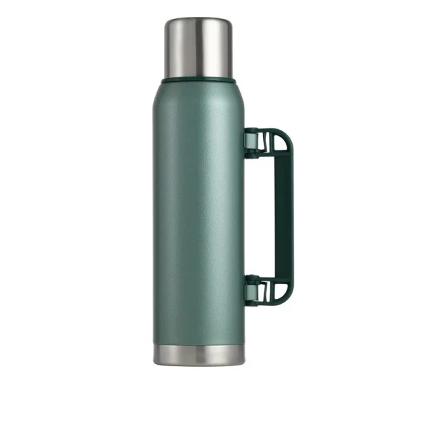 Classic Vacuum Bottle BPA-Free Insulated Wide Mouth Stainless Steel Thermos with Leakproof Cup Lid 1081611W