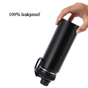 vacuum insulated stainless steel water bottles with multi lids1081605w