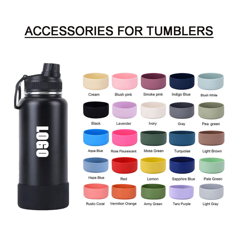 vacuum insulated stainless steel water bottles with multi lids1081605w