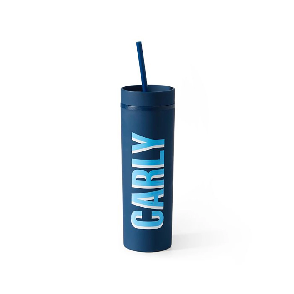 personalized skinny tumbler c