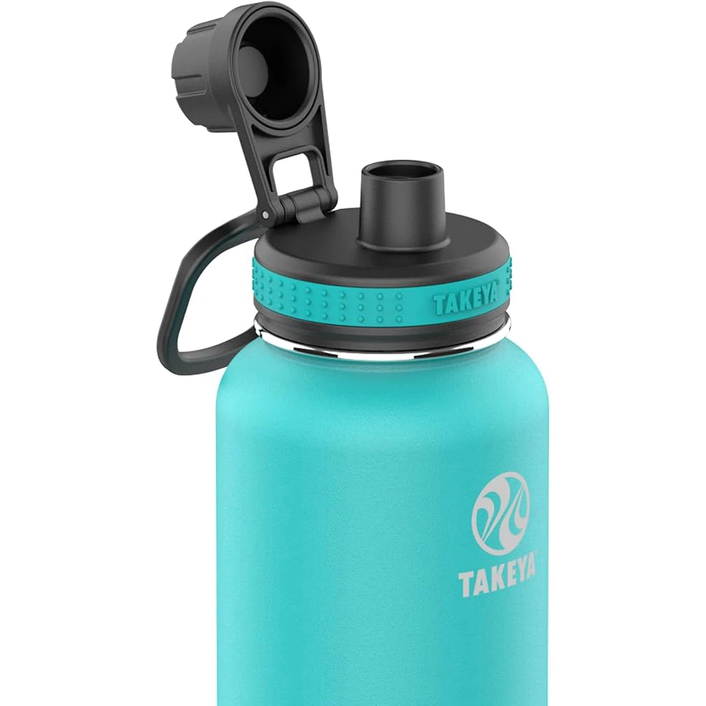 takeya actives water bottle with spout lid