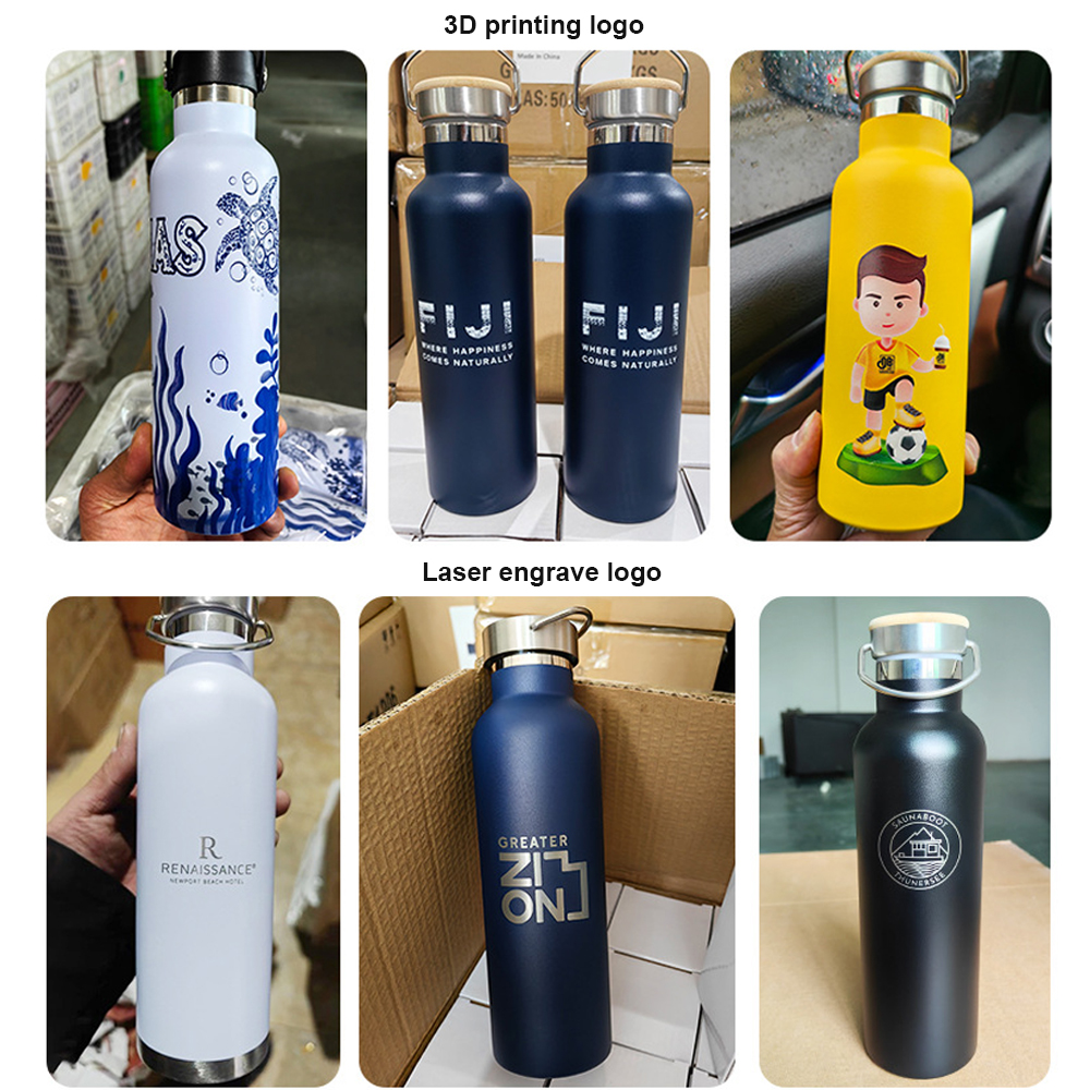 american style unique wide open stainless steel insulated flask 1081607w