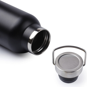 american style unique wide open stainless steel insulated flask 1081607w