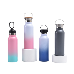 american style unique wide open stainless steel insulated flask 1081607w