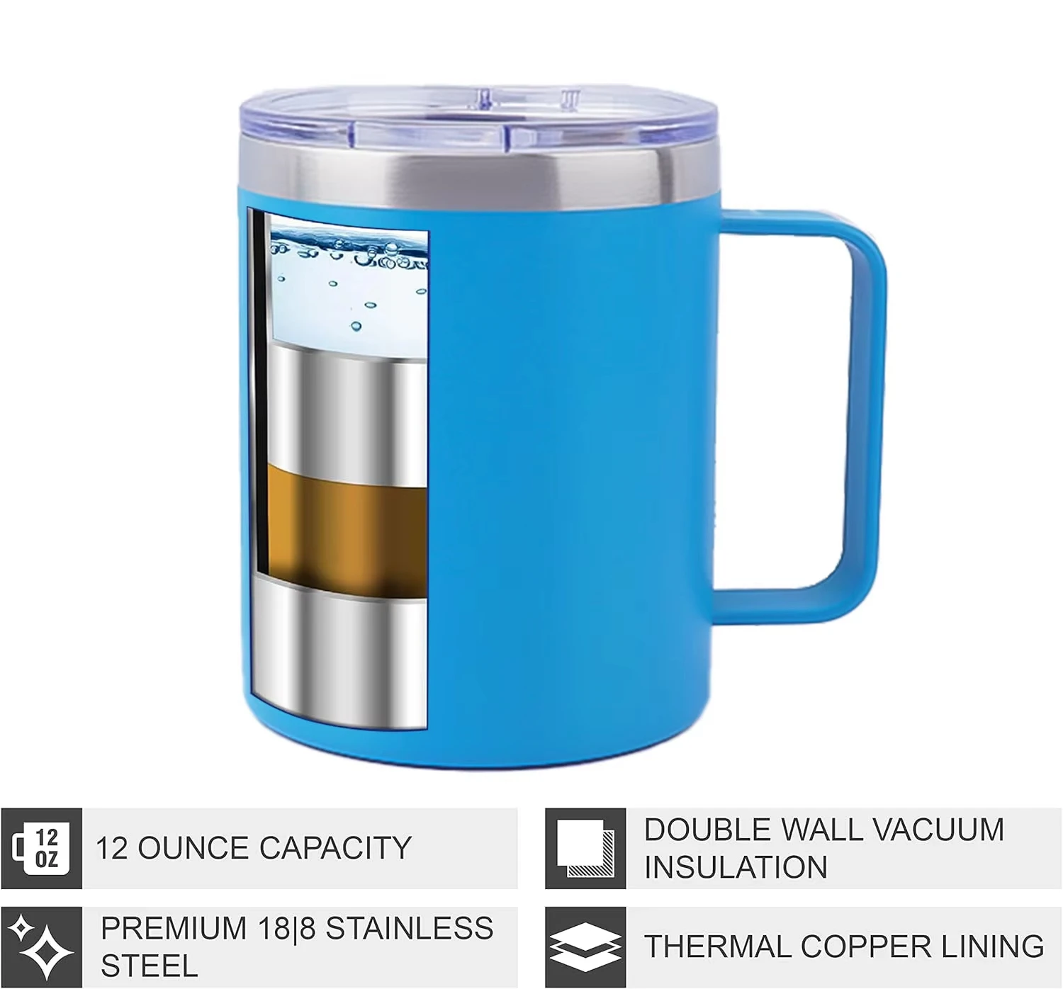 materil of hydro flask 12 oz all around tumbler