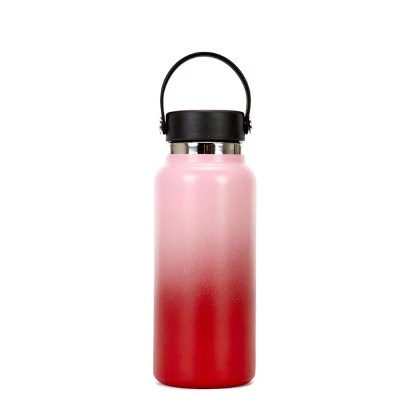 Powder Coating Gradient Painting 40 oz Hydro Thermos Flask with Handle 1081623W