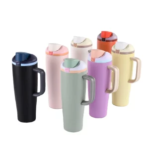 Owala FreeSip Sway 40oz Stainless Steel Tumblers With Handle