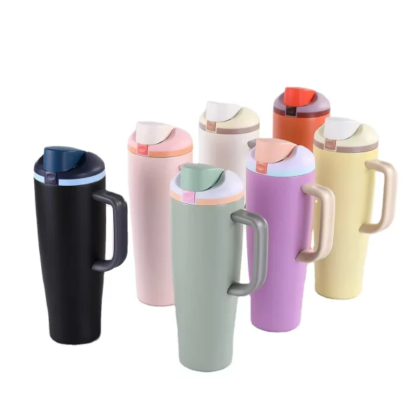 Owala FreeSip Sway 40oz Stainless Steel Tumblers With Handle
