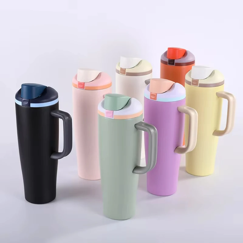 Owala FreeSip Sway 40oz Stainless Steel Tumblers With Handle