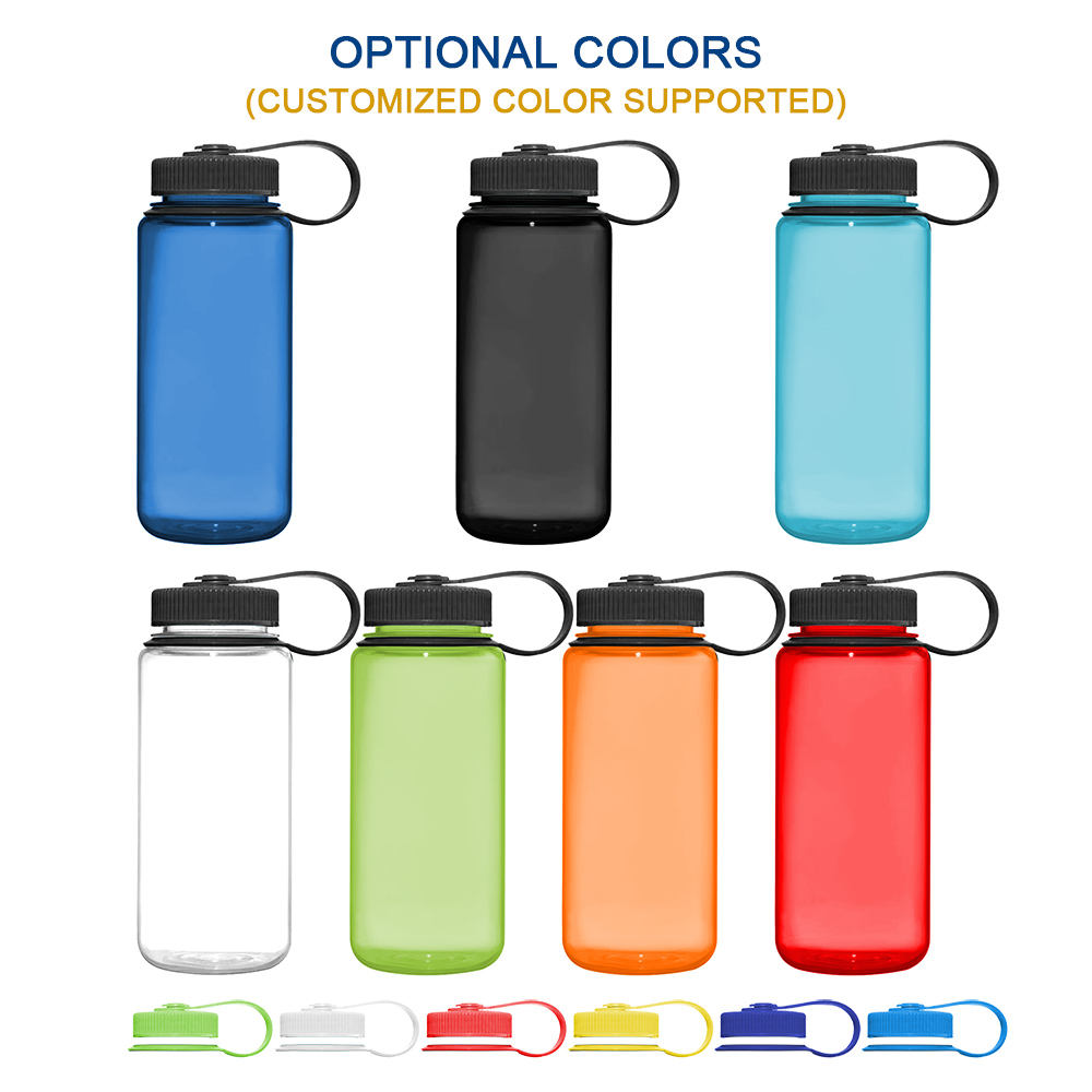 32oz Clear Plastic Water Bottle with Handle