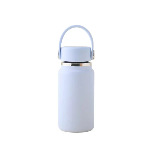 6.7oz Micro Hydro Mini Bottle Double Layer Thermos Flask With Handle 1081627W