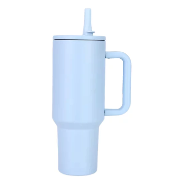 HydroJug Traveler – 40 oz Insulated Water Bottle with Handle & Flip Straw