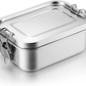 Lockable Clips to Leak Proof Reusable Dishwasher Snack Boxes for Work
