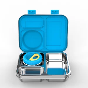 Smiley Bento Leak-Proof Stainless Steel Lunch Box