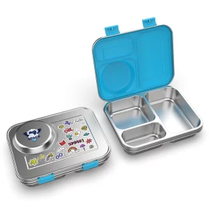 Stainless Steel Leakproof Bento Lunch Box Sand Friendly Food Safe Compact Perfect for Kids Lunch Adult Lunch
