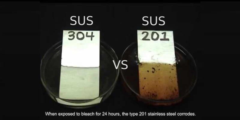 SS304 vs. SS201 in Water Bottles: Which One Is Better?