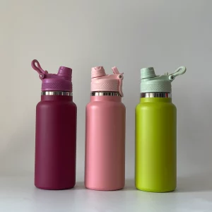 2-IN-1 LID Insulated Water Bottle