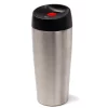 DOUBLE WALL TRAVEL CUP 350 ML in Silver