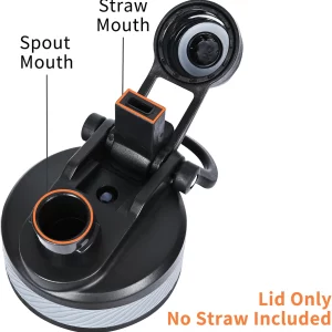 Insulated Water Bottle for School 2-in-1 Straw Spout Lid Leakproof