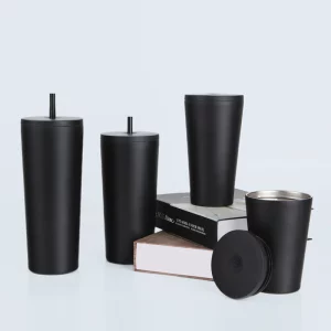 Maars Classic Acrylic Tumbler with Lid and Straw