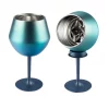 Steel Wine Glasses