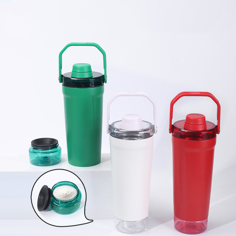 Vacuum Insulated Durable Sports Travel Protein Shaker Bottles 1081608P - Image 2