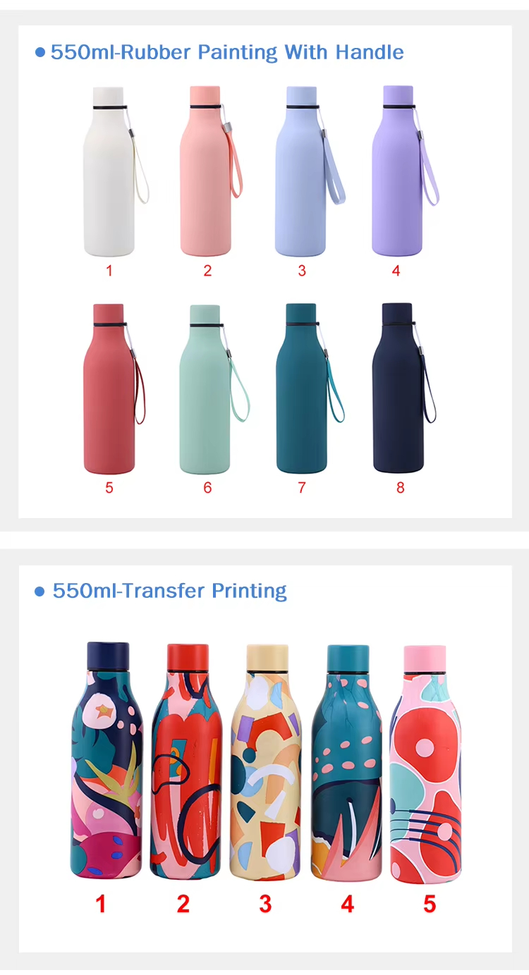 BJPKPK Metal Water Bottle with Strap