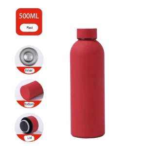 500ml red vacuum flask