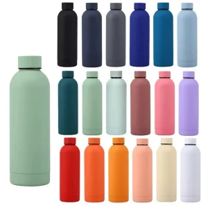 Narrow mouth Insulated Water Bottle with Lid