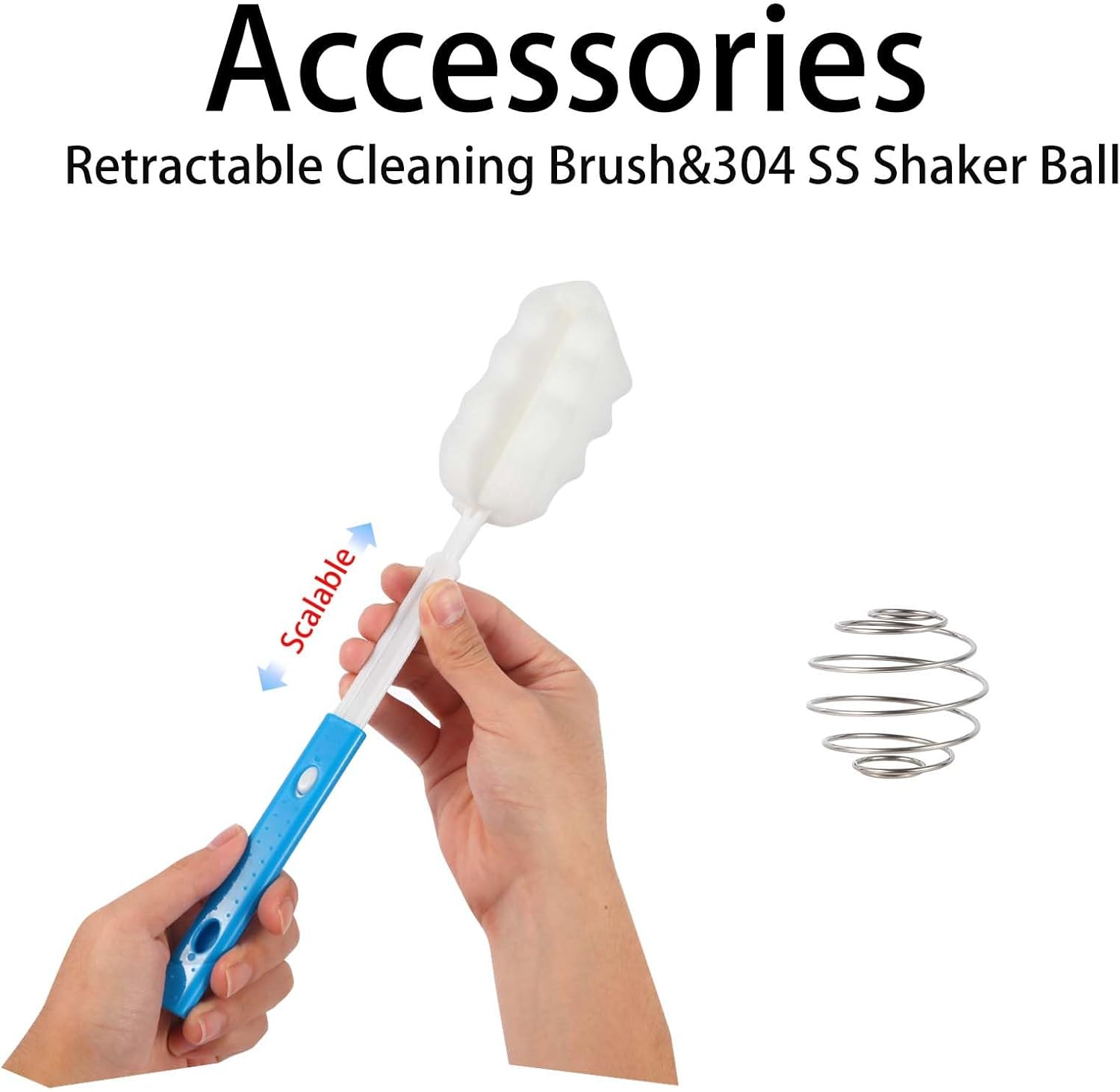 Unbreakable Top Flip lid Wholesale Transparent Glass Blender Bottles 1081602G - Image 5