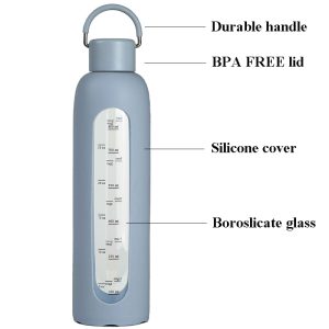 glass water bottles
