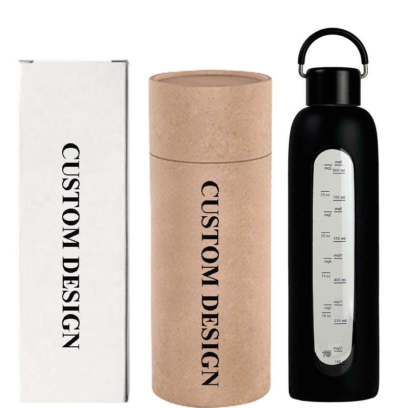 Stylish Quality Customized Glass Water bottles with Motivational Marker 1081603G - Image 7