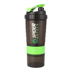 Leak Proof GYM Cup for Protein Mixes with Powder Storage & Pill Organizer