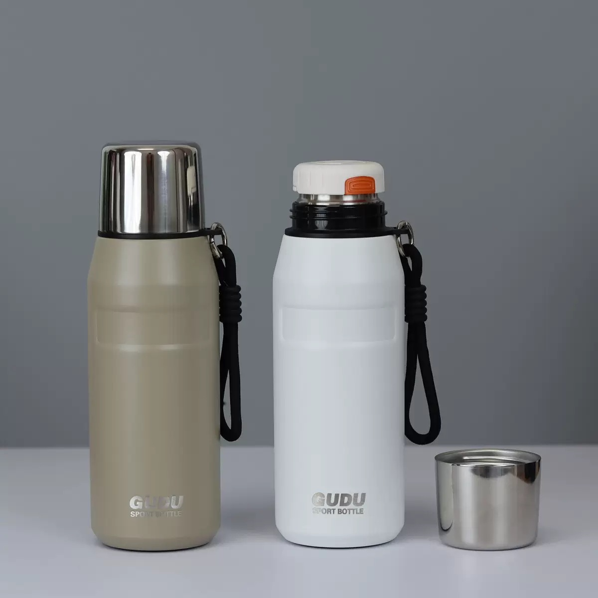 Custom Thermos Flask BPA Free Leak-Proof with cup