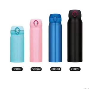 Thermos Flask Vacuum Stainless Steel Thermal Bottle Bounce Cover size