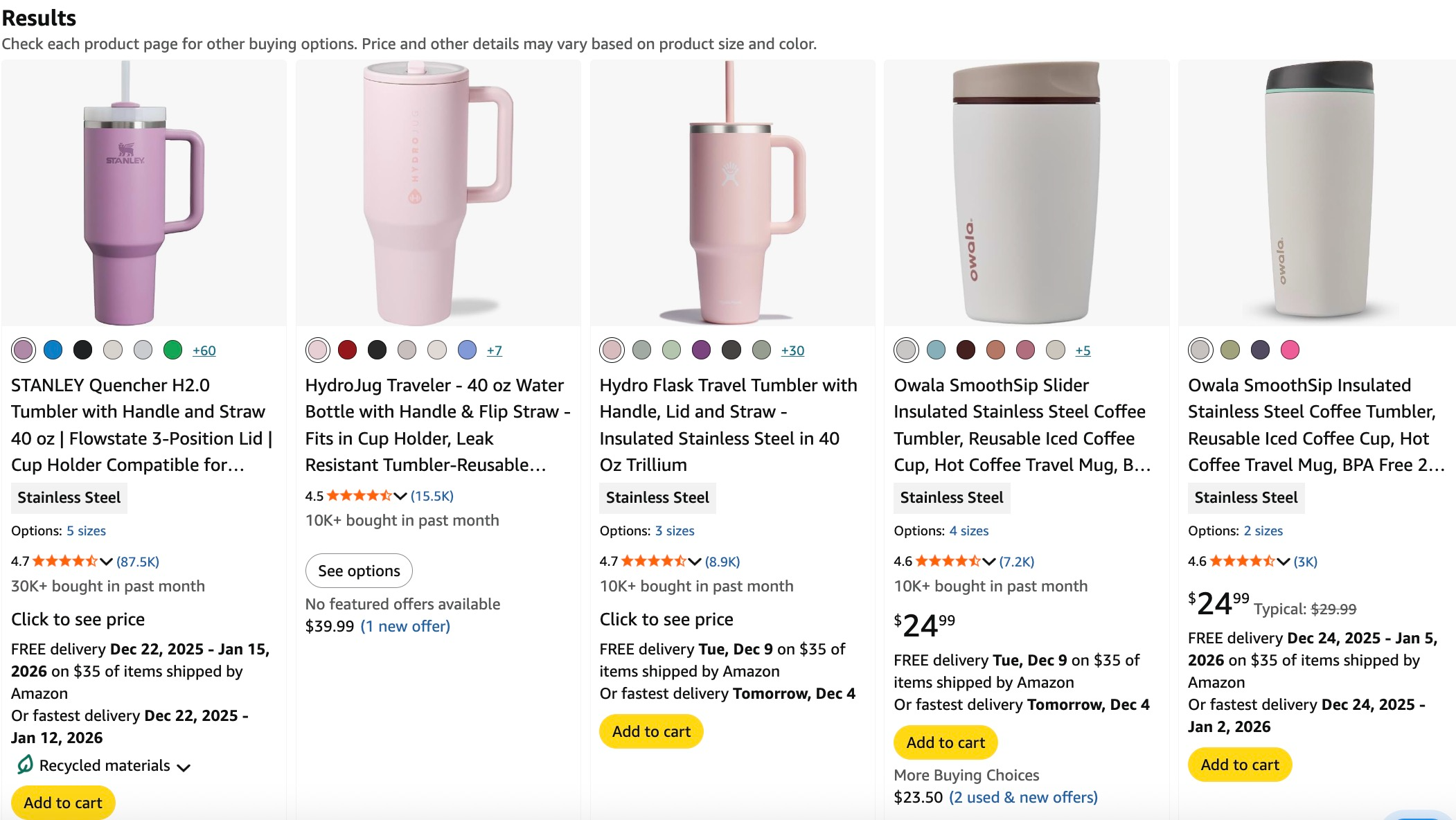 Best Tumblers for Amazon FBA Sellers (2025 Picks)
