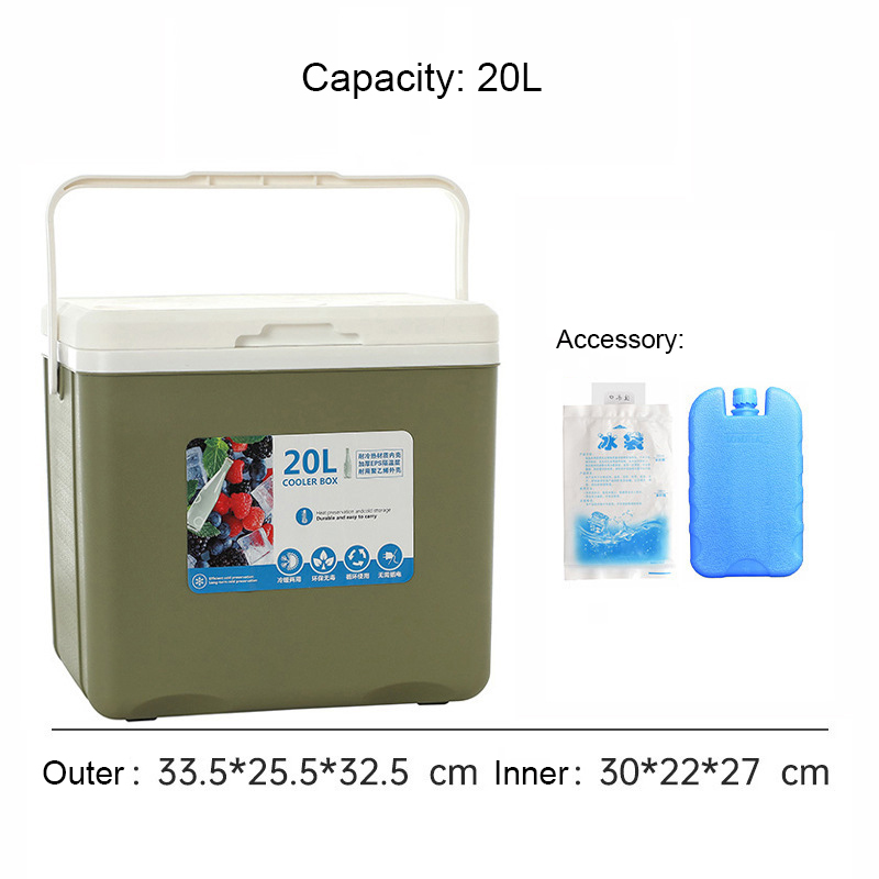 Car-Mounted Outdoor Camping Portable Cooler Box for Food Preservation and Cooling 1081601CB - Image 5