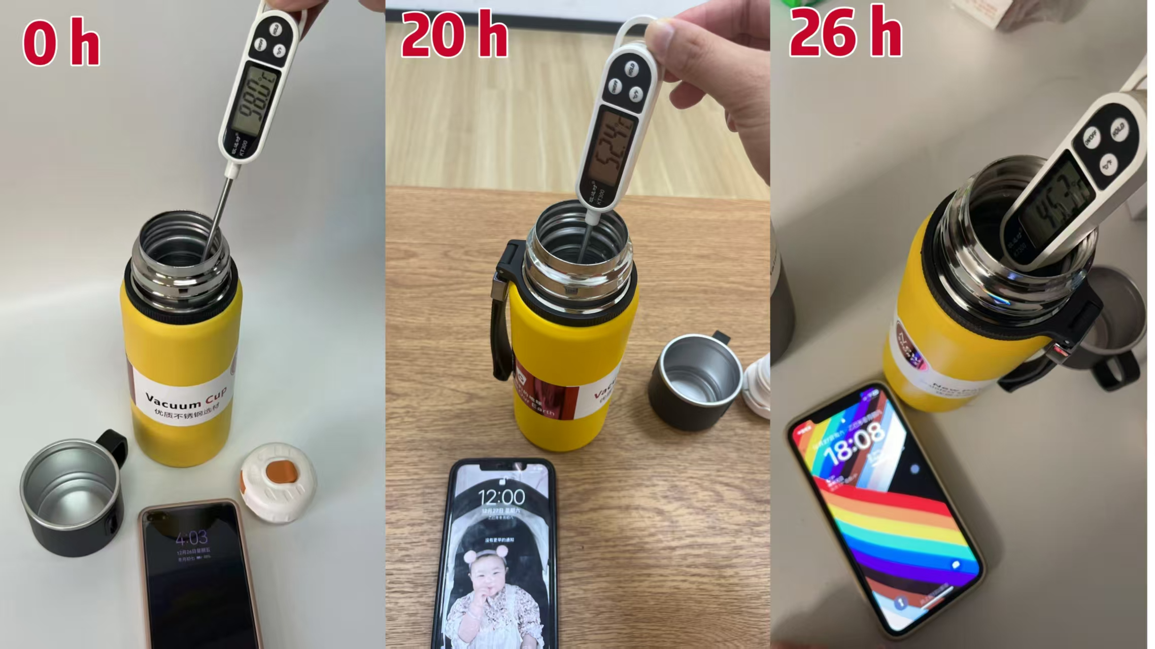 Copper Plated Wholesale Vacuum Flask For Russia Market 26 Hours Temperature Retention 1081646W - Image 4